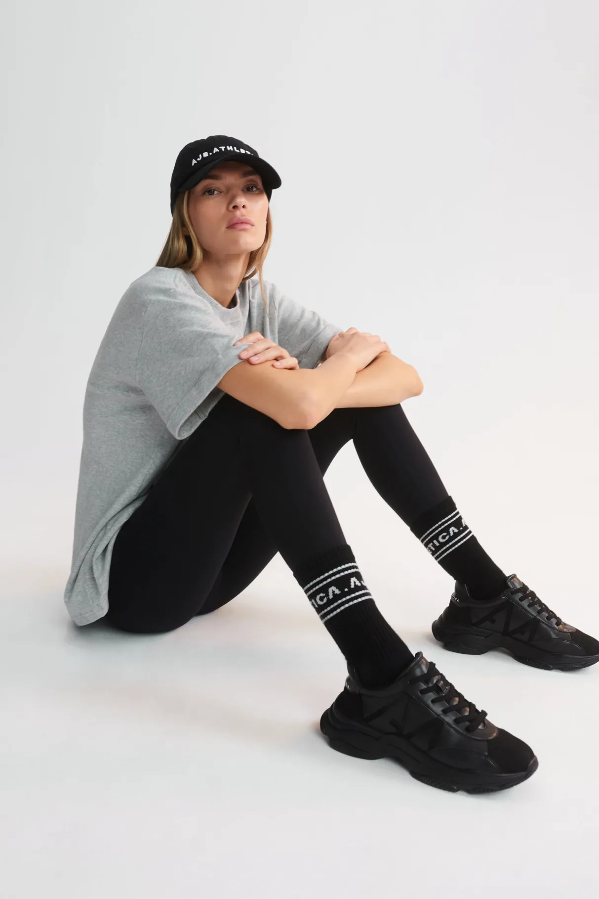 aa_logo_sneaker__0.webp Sale Aje ATHLETICA A.A Logo Sneaker 957 Black/Black