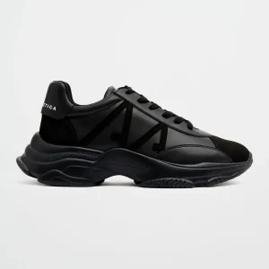 Sale Aje ATHLETICA A.A Logo Sneaker 957 Black/Black