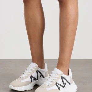 Cheap Aje ATHLETICA A.A Logo Sneaker 957 Rice White / White