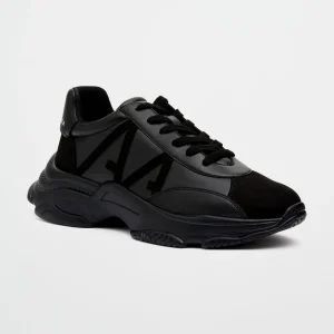 Sale Aje ATHLETICA A.A Logo Sneaker 957 Black/Black