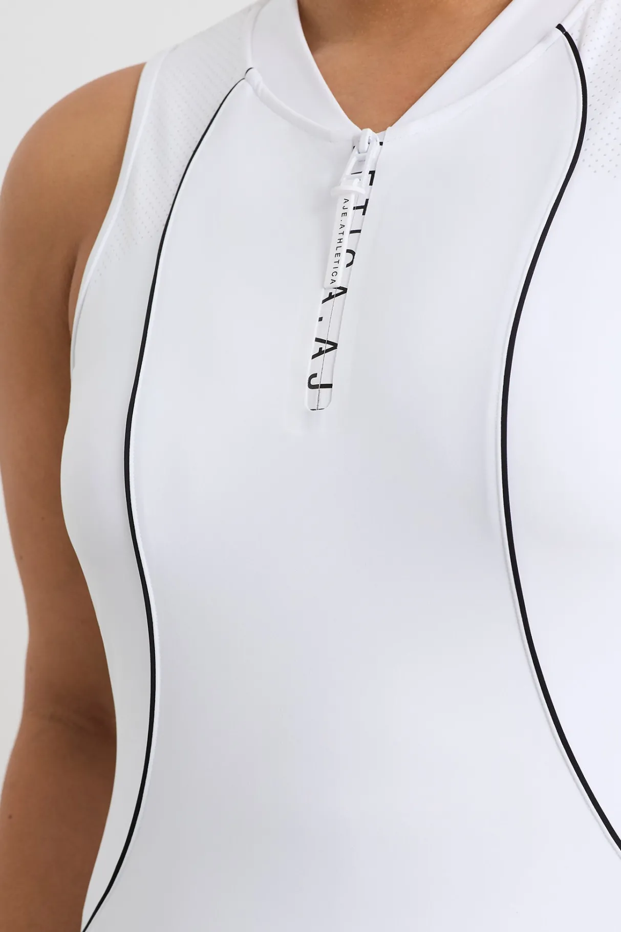 active_tennis_dress_11.webp New Aje ATHLETICA Active Tennis Dress White/Black Logo