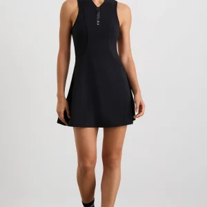 Sale Aje ATHLETICA Active Tennis Dress Black/White Logo