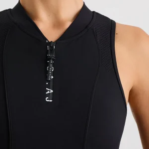 Sale Aje ATHLETICA Active Tennis Dress Black/White Logo