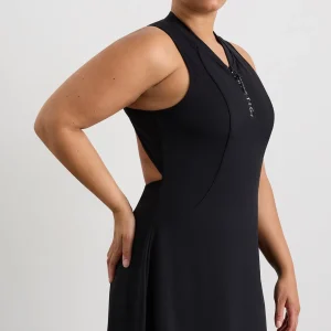 Sale Aje ATHLETICA Active Tennis Dress Black/White Logo