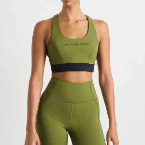 Outlet Aje ATHLETICA Adjustable Bra 330 Evergreen Black
