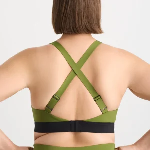 Outlet Aje ATHLETICA Adjustable Bra 330 Evergreen Black