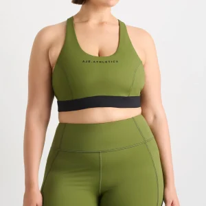 Outlet Aje ATHLETICA Adjustable Bra 330 Evergreen Black