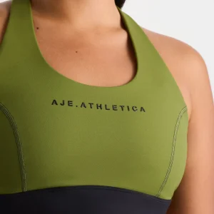 Outlet Aje ATHLETICA Adjustable Bra 330 Evergreen Black