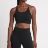 Best Sale Aje ATHLETICA Adjustable Strap Logo Tape Sports Bra 321 Black/White