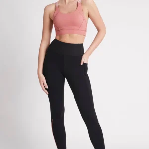 Online Aje ATHLETICA Adjustable Strap Logo Tape Sports Bra 321 Rose Pink/Rose Quartz