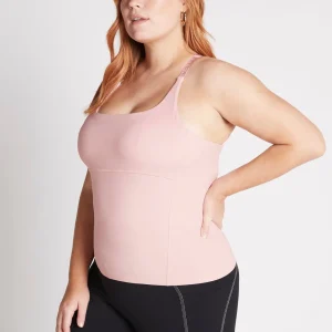 Best Aje ATHLETICA Adjustable Strap Racerback Tank 117 Rose Quartz
