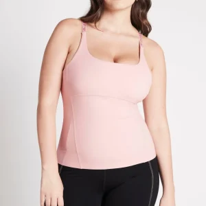 Best Aje ATHLETICA Adjustable Strap Racerback Tank 117 Rose Quartz