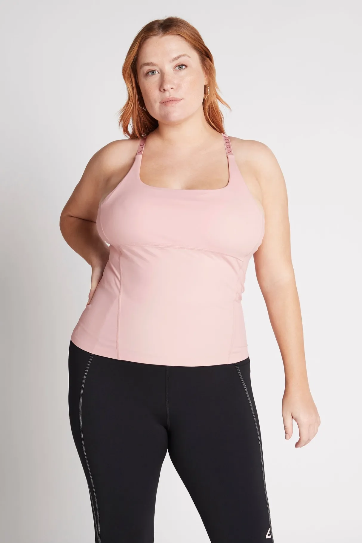 adjustable_strap_racerback_tank__9.webp Best Aje ATHLETICA Adjustable Strap Racerback Tank 117 Rose Quartz