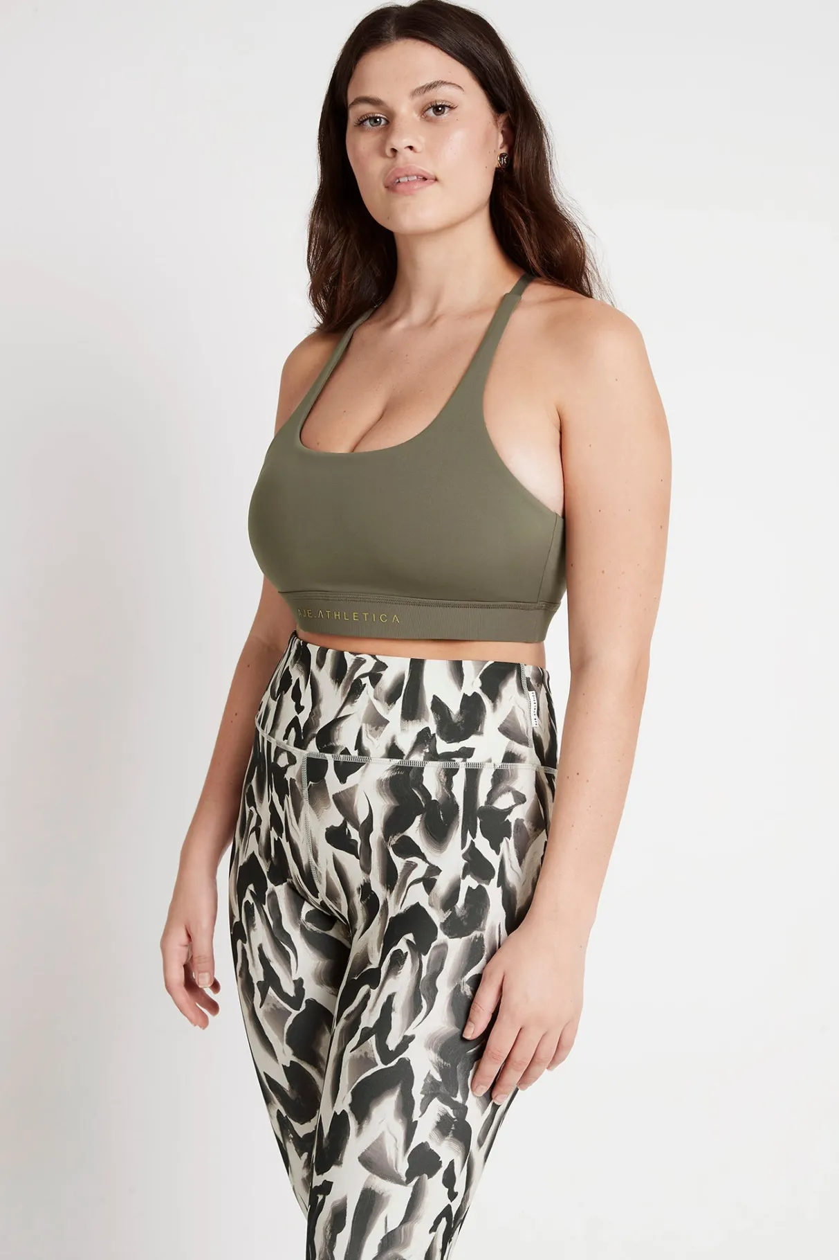 adjustable_strap_ribbed_cross_back_sports_bra__7.webp Hot Aje ATHLETICA Adjustable Strap Ribbed Cross Back Sports Bra 322 Forest Green