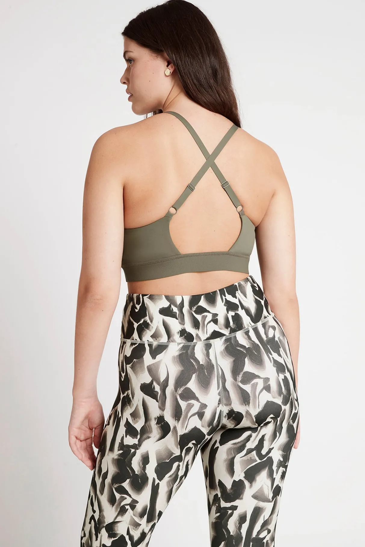 adjustable_strap_ribbed_cross_back_sports_bra__9.webp Hot Aje ATHLETICA Adjustable Strap Ribbed Cross Back Sports Bra 322 Forest Green