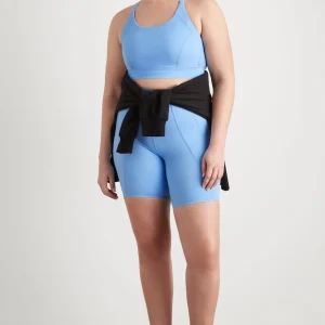 Store Aje ATHLETICA Adjustable Strap Sports Bra 321 Cerulean Blue