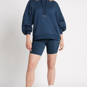 Discount Aje ATHLETICA All Rounder Hoodie 410 Midnight Blue