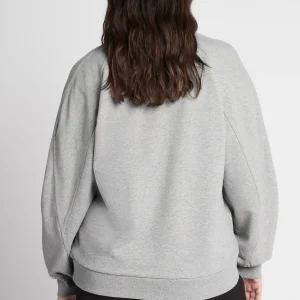 Flash Sale Aje ATHLETICA All Rounder Logo Crew Jumper 410 Grey Marle