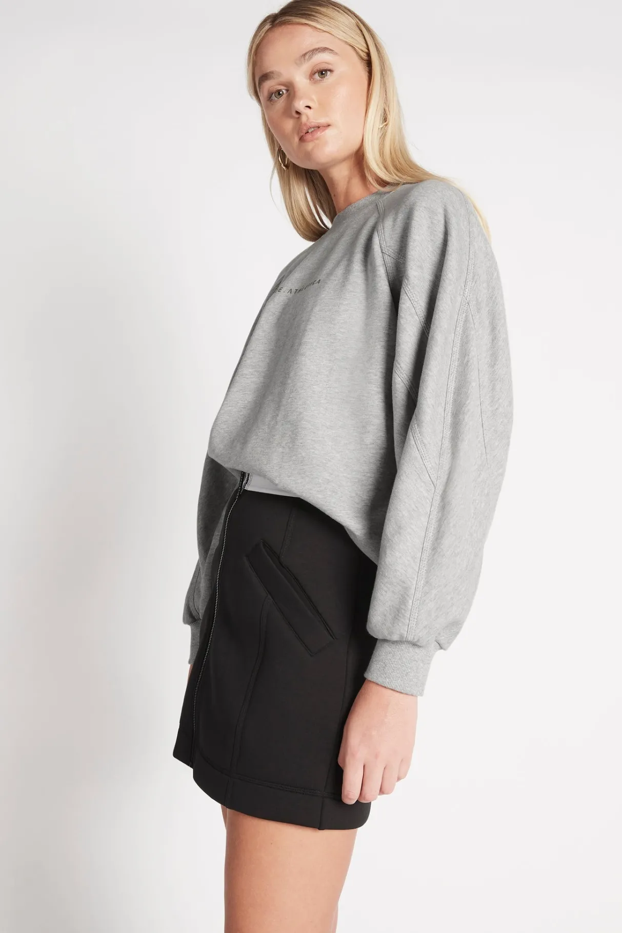 all_rounder_logo_crew_jumper__2.webp Flash Sale Aje ATHLETICA All Rounder Logo Crew Jumper 410 Grey Marle