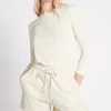 Hot Aje ATHLETICA All Rounder Sweat Shorts 616 Light Ivory