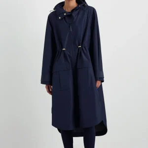Fashion Aje ATHLETICA Anorak Spray Coat 766 Galaxy Blue