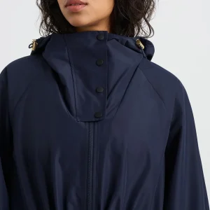 Fashion Aje ATHLETICA Anorak Spray Coat 766 Galaxy Blue