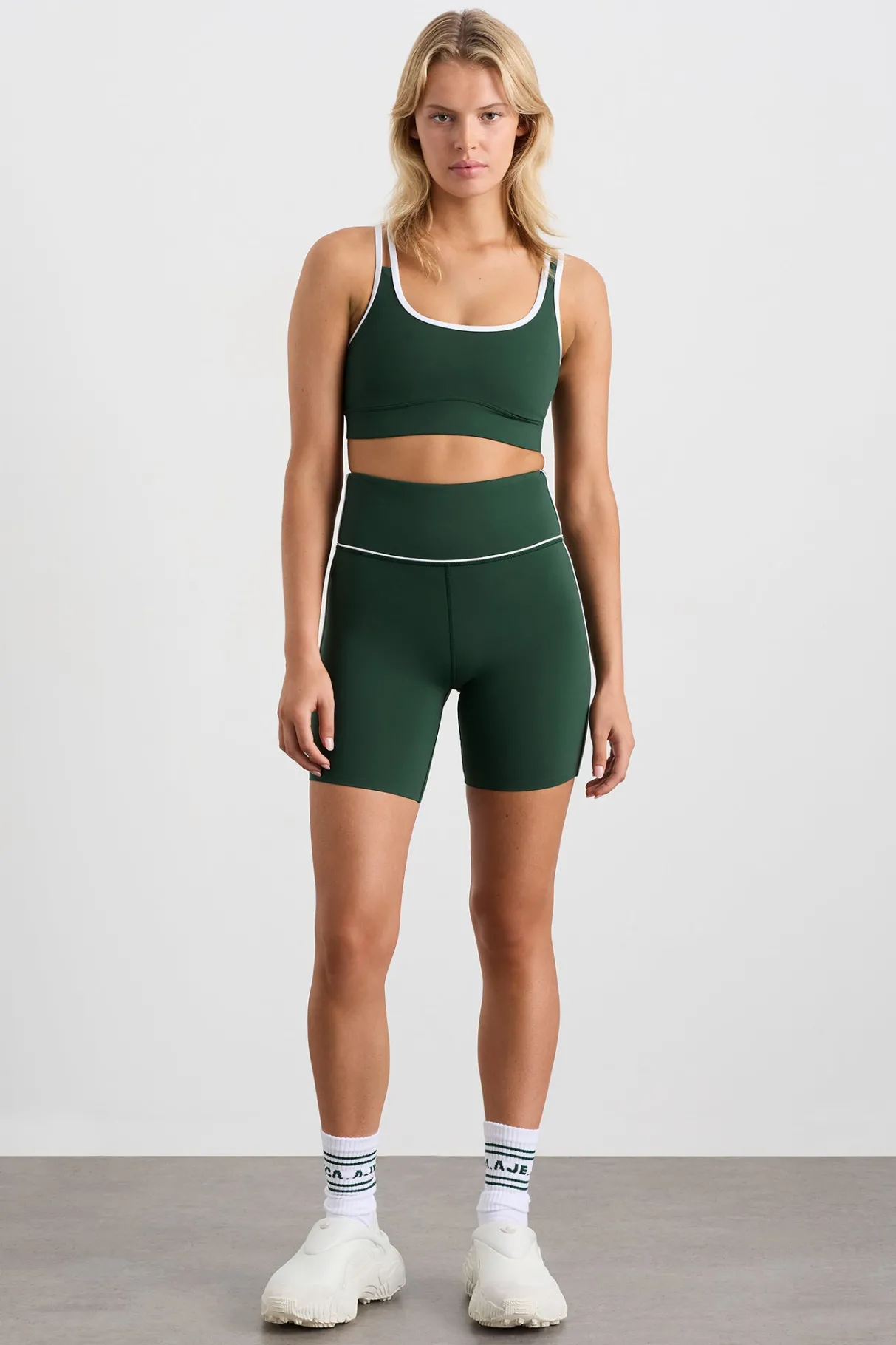 asym_strap_sports_bra__2.webp Cheap Aje ATHLETICA Asym Strap Sports Bra 378 Pine Green White