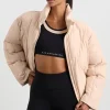 Cheap Aje ATHLETICA Asymmetric Panel Puffer 756 Light Blush