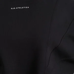 Outlet Aje ATHLETICA Batwing Crop Crew Jumper 413 Black