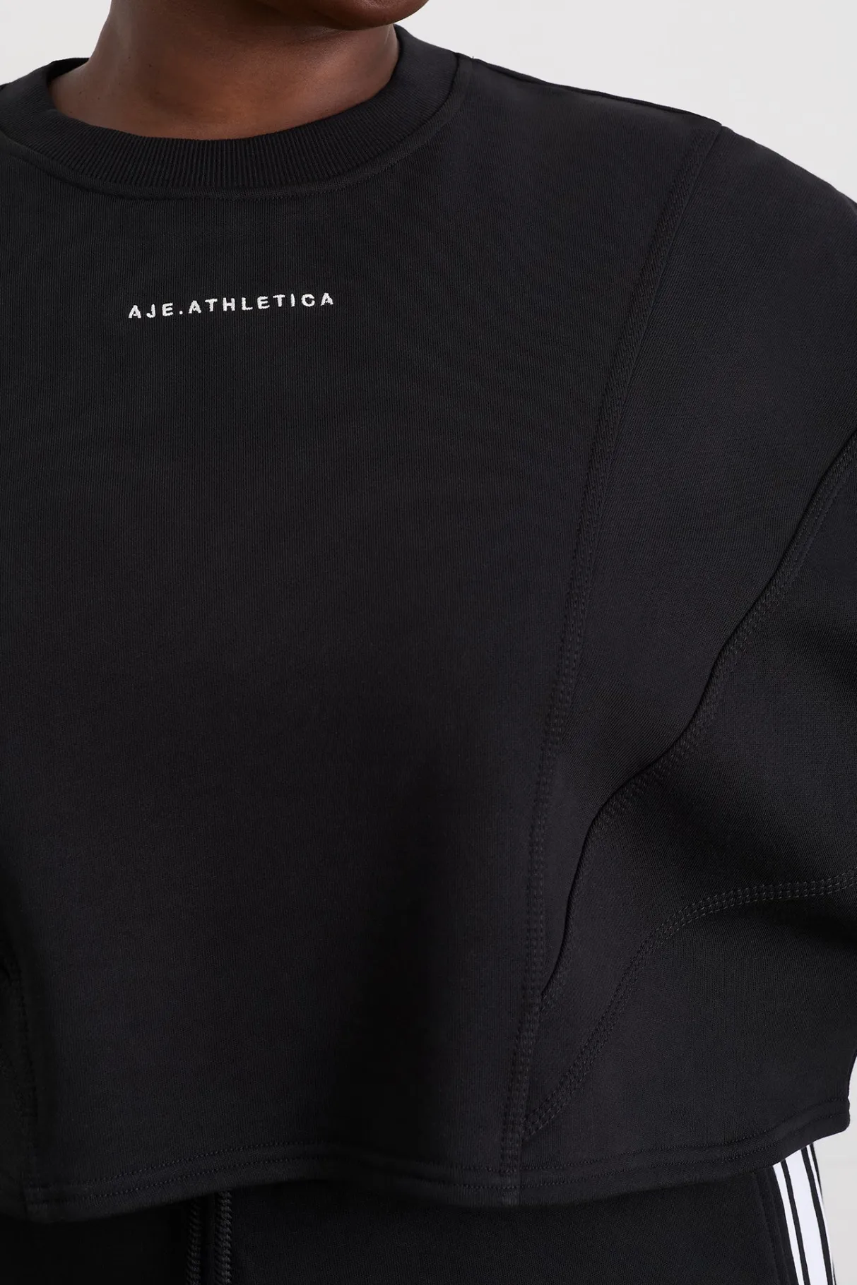batwing_crop_crew_jumper__11.webp Outlet Aje ATHLETICA Batwing Crop Crew Jumper 413 Black