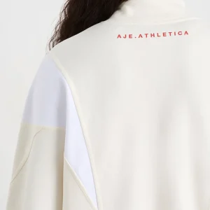 Sale Aje ATHLETICA Batwing Track Jacket 725 Ecru