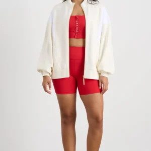 Sale Aje ATHLETICA Batwing Track Jacket 725 Ecru