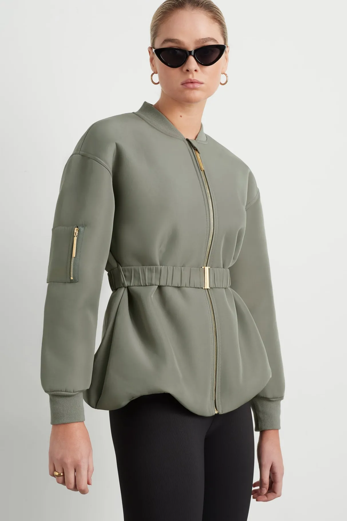 belted_jacket__0.webp New Aje ATHLETICA Belted Jacket 722 Midnight Grey/Gold