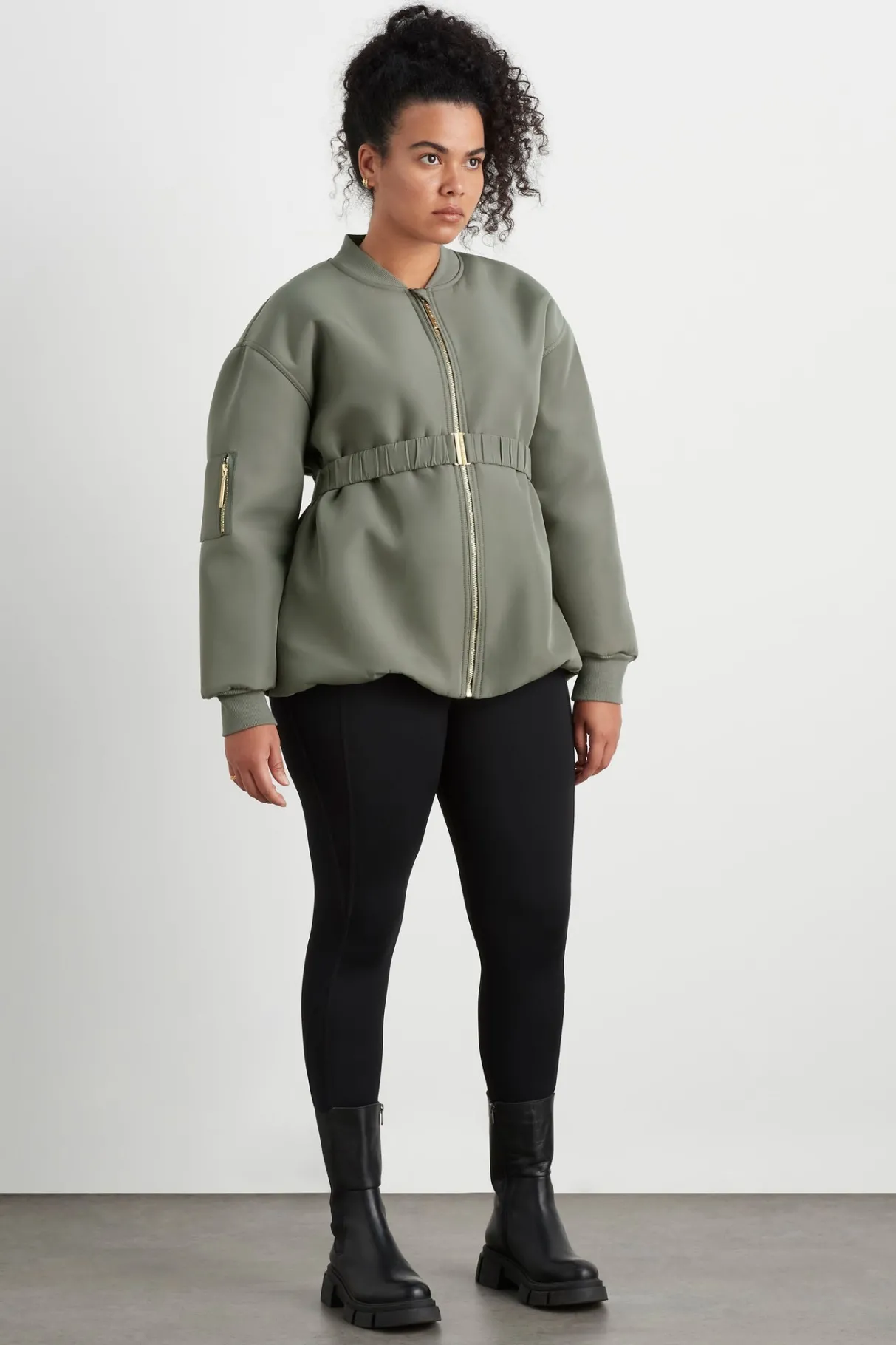 belted_jacket__12.webp New Aje ATHLETICA Belted Jacket 722 Midnight Grey/Gold