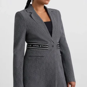 Flash Sale Aje ATHLETICA Belted Logotape Blazer 713 Herringbone Print