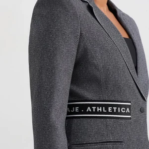 Flash Sale Aje ATHLETICA Belted Logotape Blazer 713 Herringbone Print