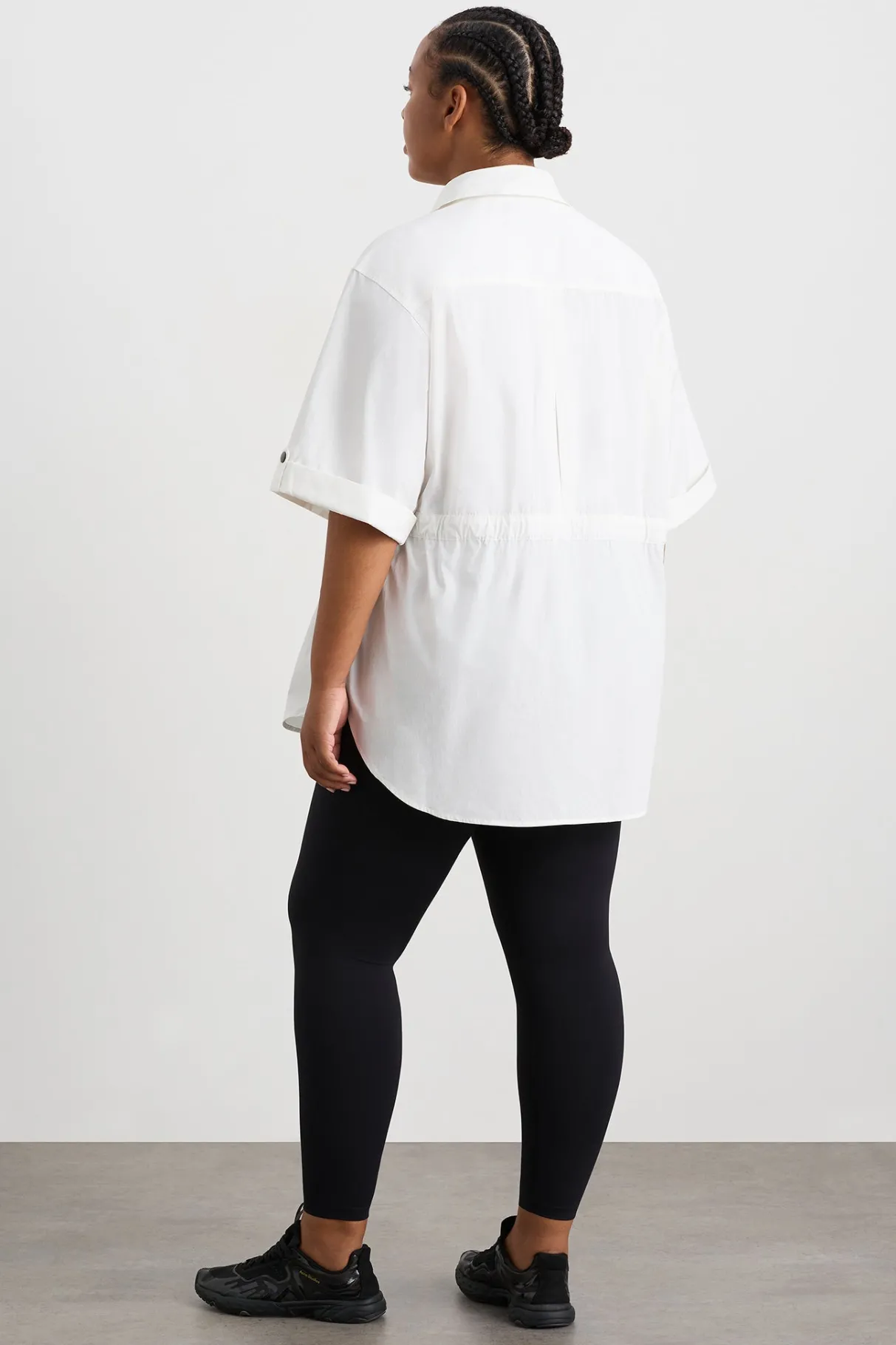 belted_short_sleeve_shirt__13.webp Sale Aje ATHLETICA Belted Short Sleeve Shirt 433 White