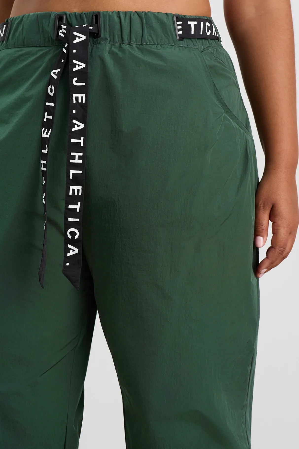 belted_windbreak_pant__13-1.webp Fashion Aje ATHLETICA Belted Windbreak Pant 502 Pine Green