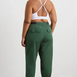 Fashion Aje ATHLETICA Belted Windbreak Pant 502 Pine Green
