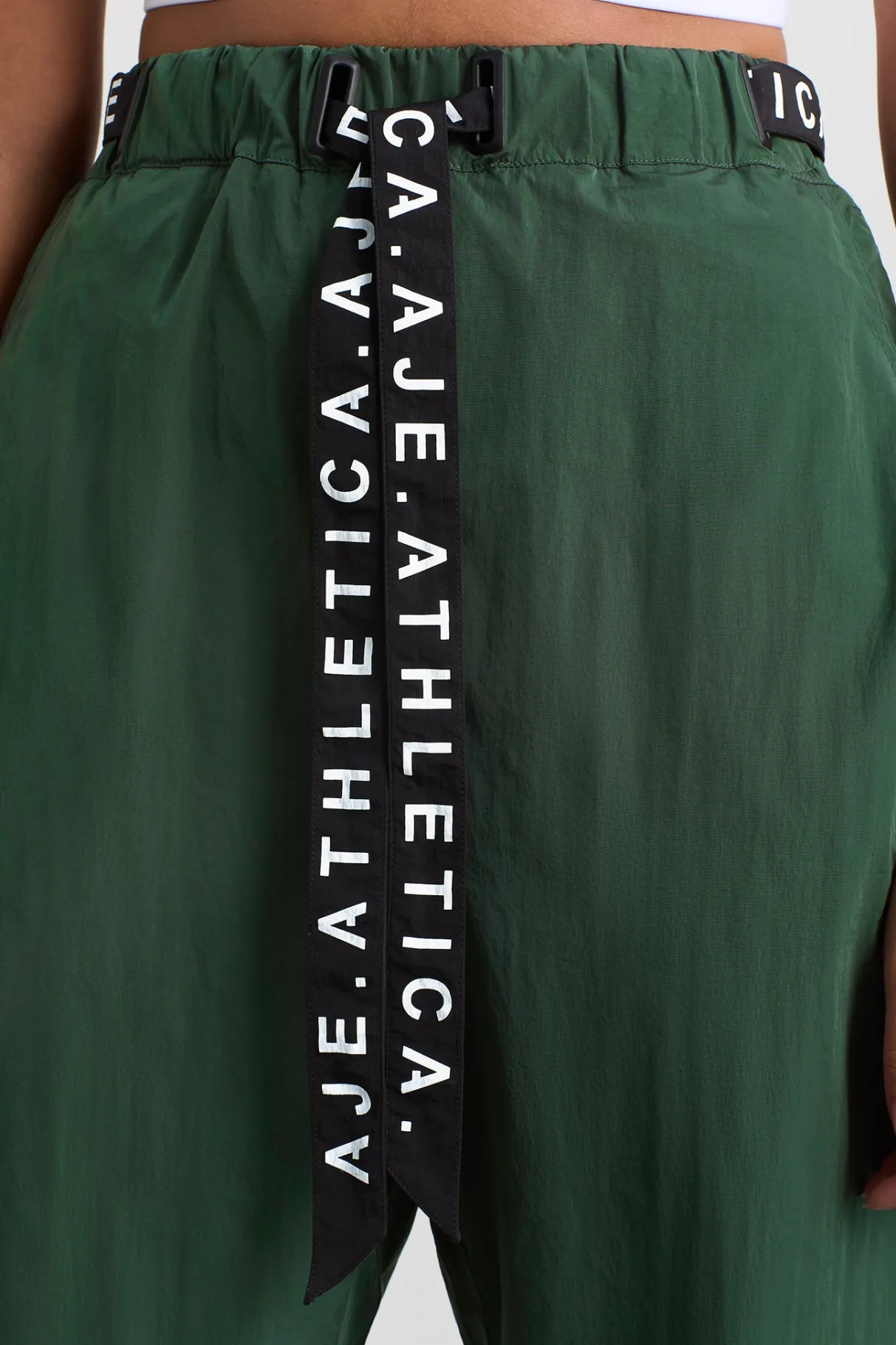 belted_windbreak_pant__8-1.webp Fashion Aje ATHLETICA Belted Windbreak Pant 502 Pine Green