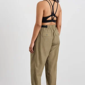 Cheap Aje ATHLETICA Belted Windbreak Pant 502 Soft Khaki Black