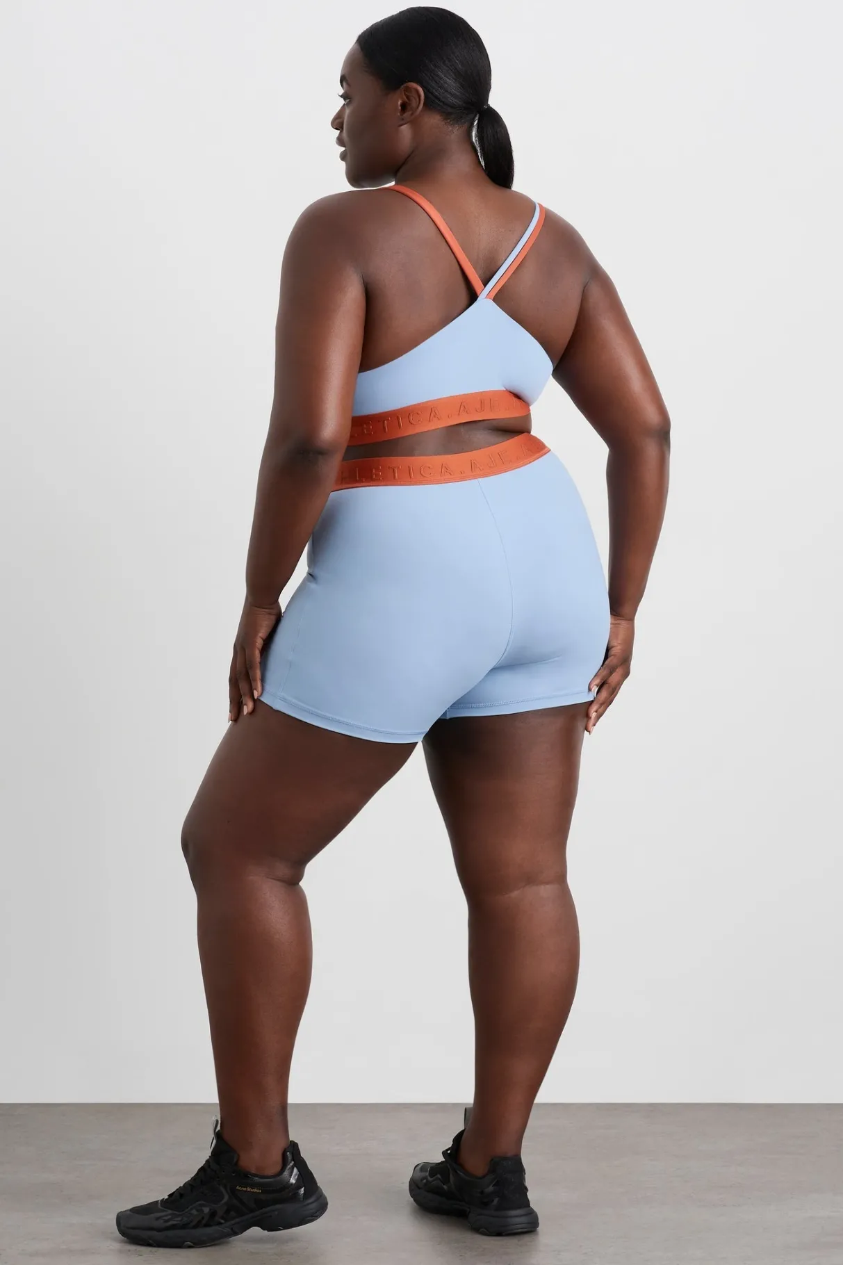 bike_short__16.webp Cheap Aje ATHLETICA Bike Short 017 Steel Blue Copper Orange