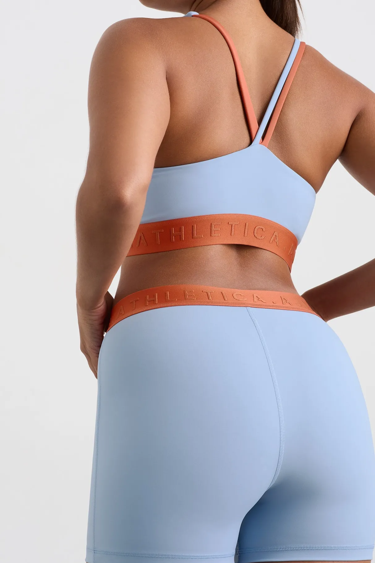 bike_short__8.webp Cheap Aje ATHLETICA Bike Short 017 Steel Blue Copper Orange