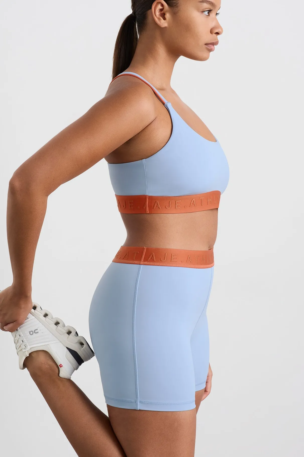 bike_short__9.webp Cheap Aje ATHLETICA Bike Short 017 Steel Blue Copper Orange