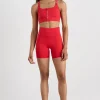 Sale Aje ATHLETICA Bike Shorts 626 Passionate Red