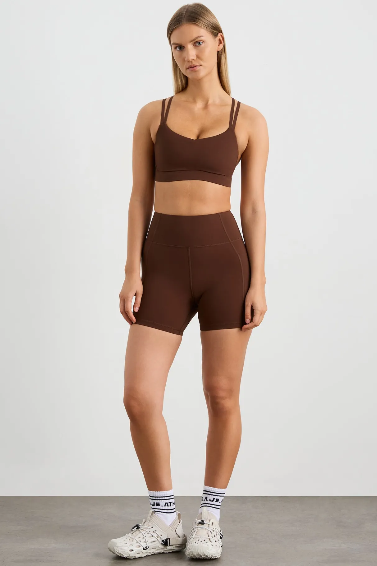 bike_shorts__0-2.webp Best Sale Aje ATHLETICA Bike Shorts 626 Dark Chocolate Brown