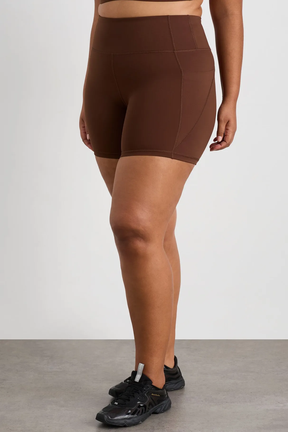 bike_shorts__10-2.webp Best Sale Aje ATHLETICA Bike Shorts 626 Dark Chocolate Brown