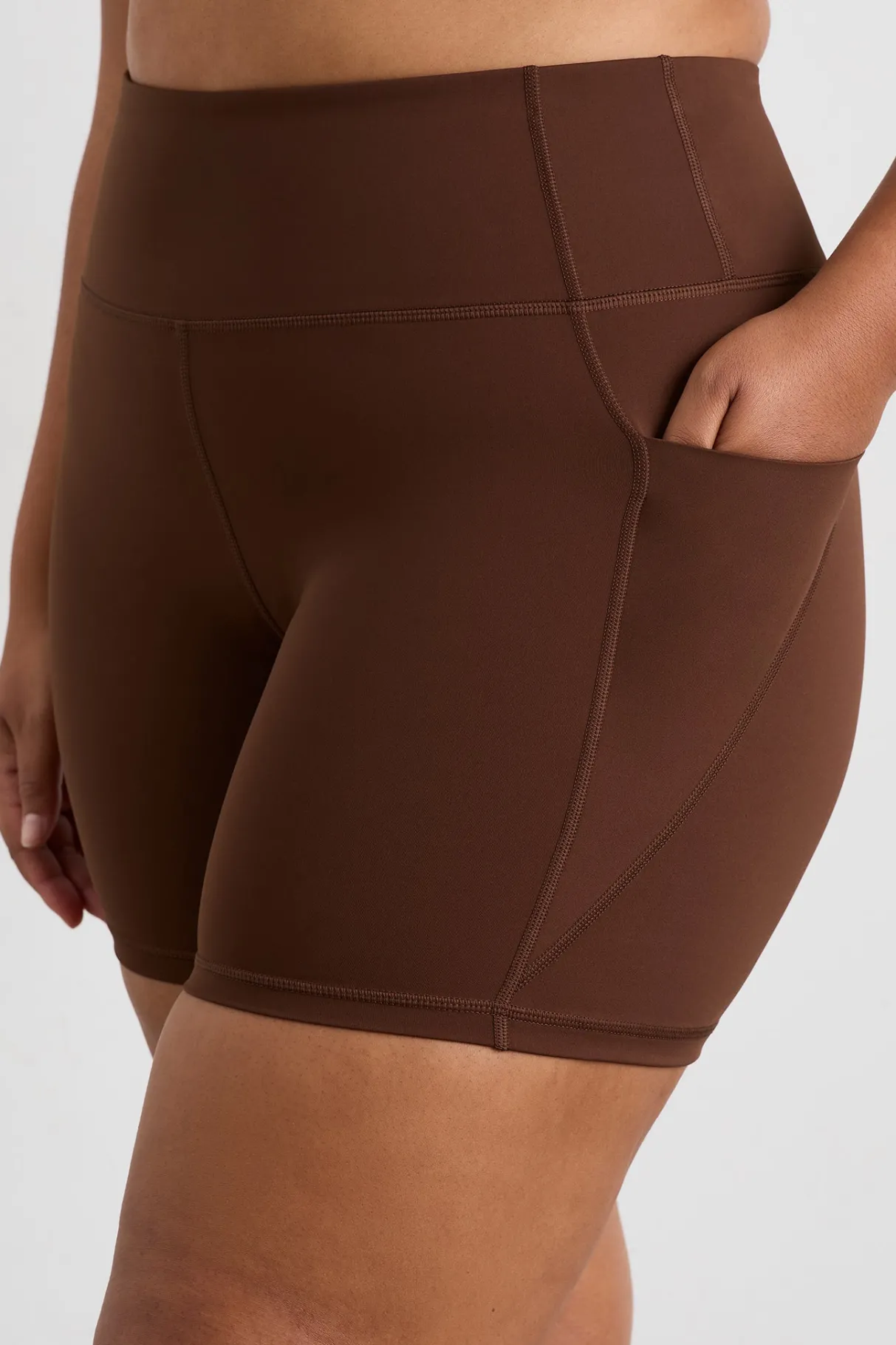 bike_shorts__11-2.webp Best Sale Aje ATHLETICA Bike Shorts 626 Dark Chocolate Brown