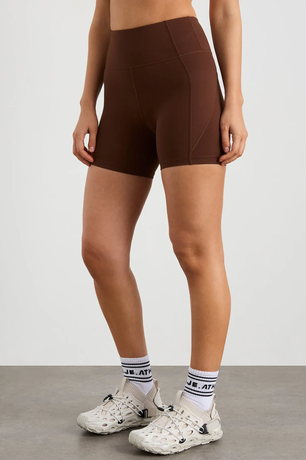 bike_shorts__2-2.webp Best Sale Aje ATHLETICA Bike Shorts 626 Dark Chocolate Brown