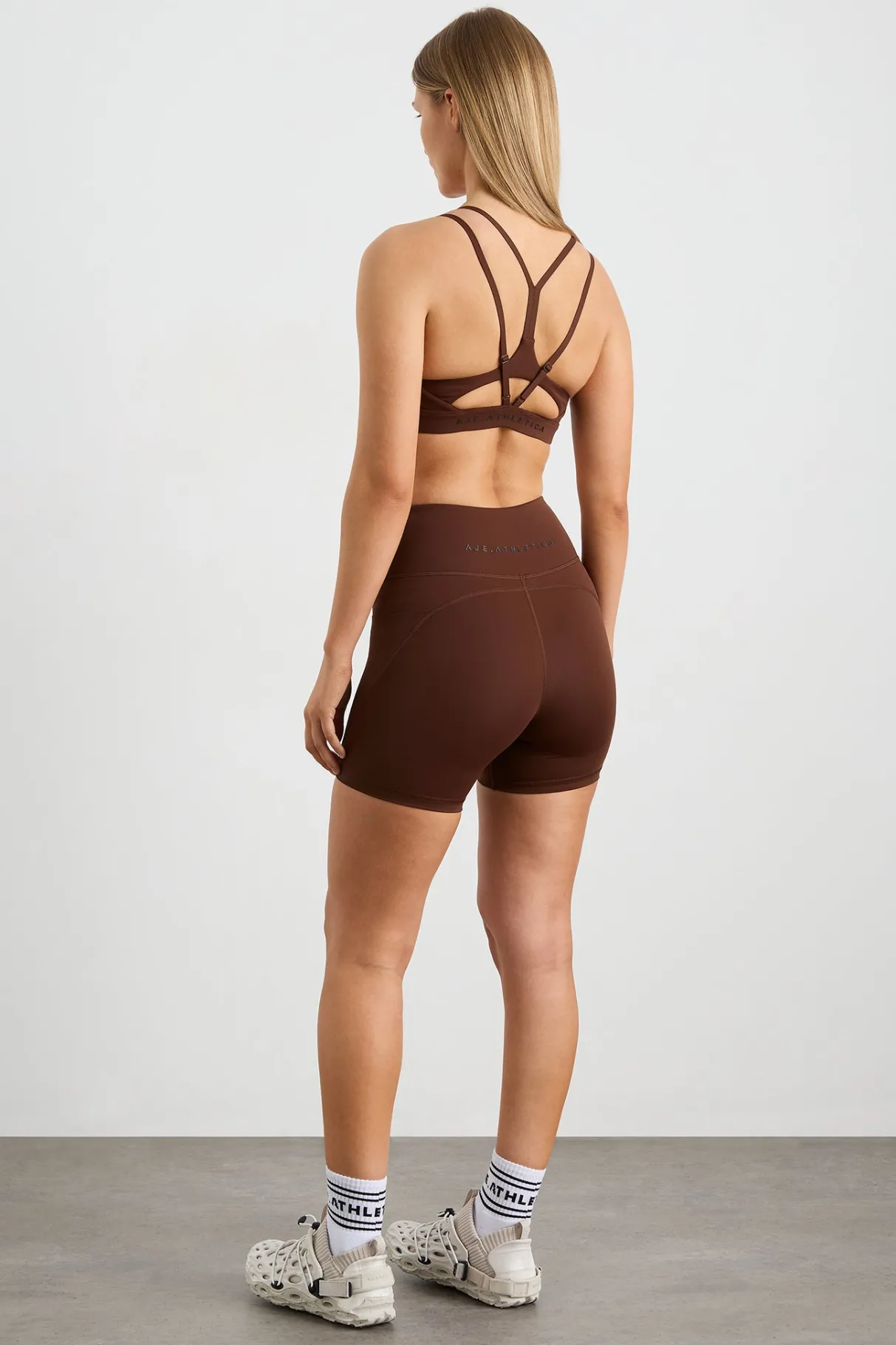 bike_shorts__4-2.webp Best Sale Aje ATHLETICA Bike Shorts 626 Dark Chocolate Brown